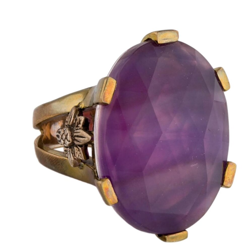 Faceted Cocktail Ring